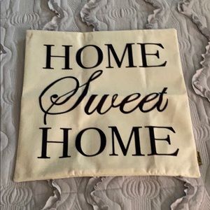 Farmhouse pillow cover 18x18 home sweet home